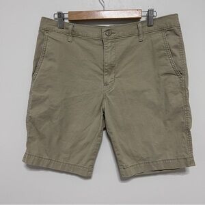 Levi's Men’s Size 34 Shorts XX Chino Tan Flat Front Preppy Casual Skater 9”